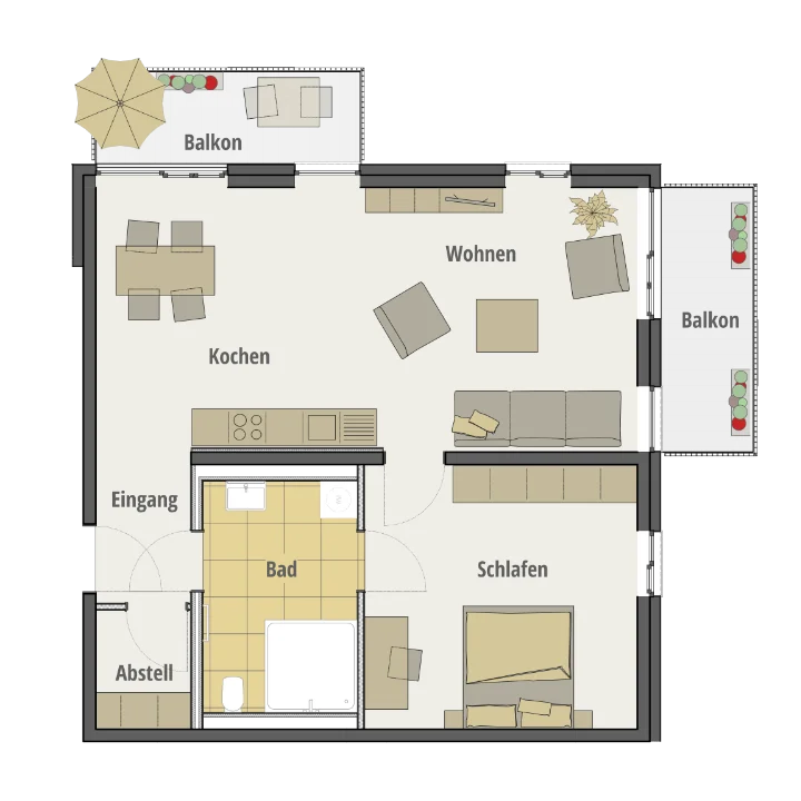 Wohnungstyp 1d