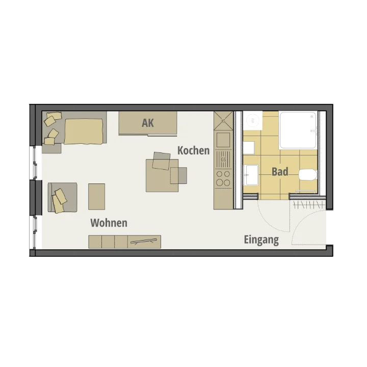 Wohnungstyp 3b