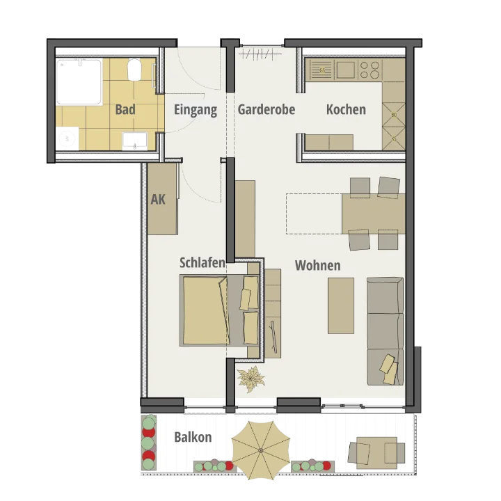 Wohnungstyp 5b