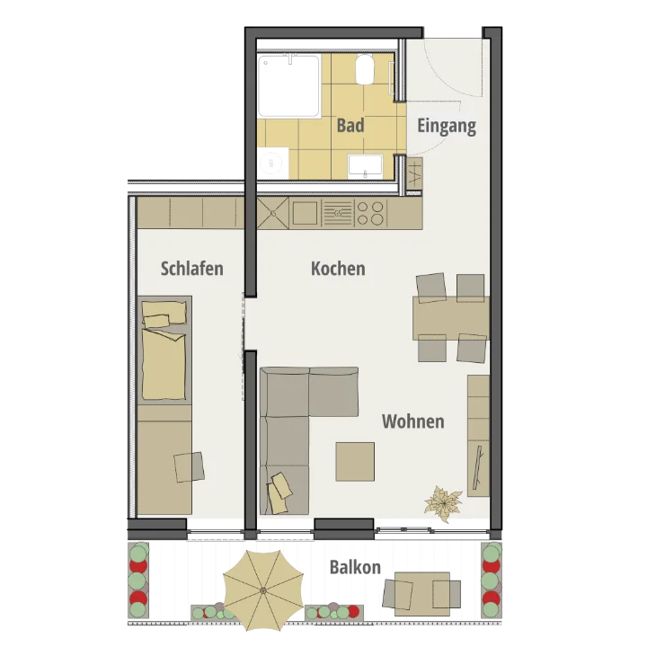 Wohnungstyp 6a
