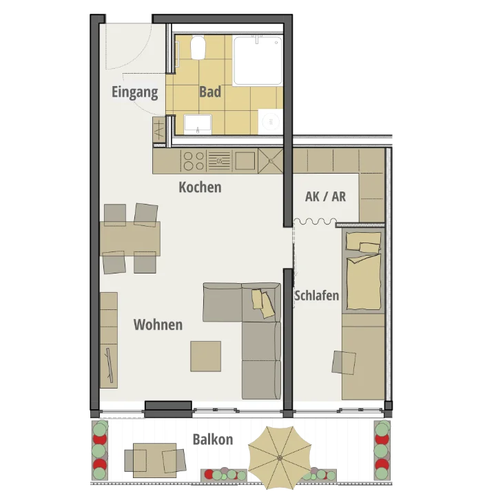 Wohnungstyp 6b