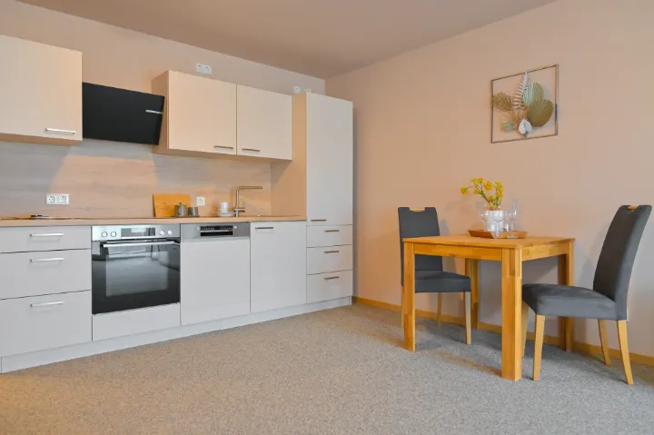 Küche Ein-Raum-Wohnung